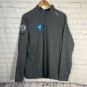 UNRL Golf  Men’s Quarter zip Long Sleeve Performance Pullover Size Large L